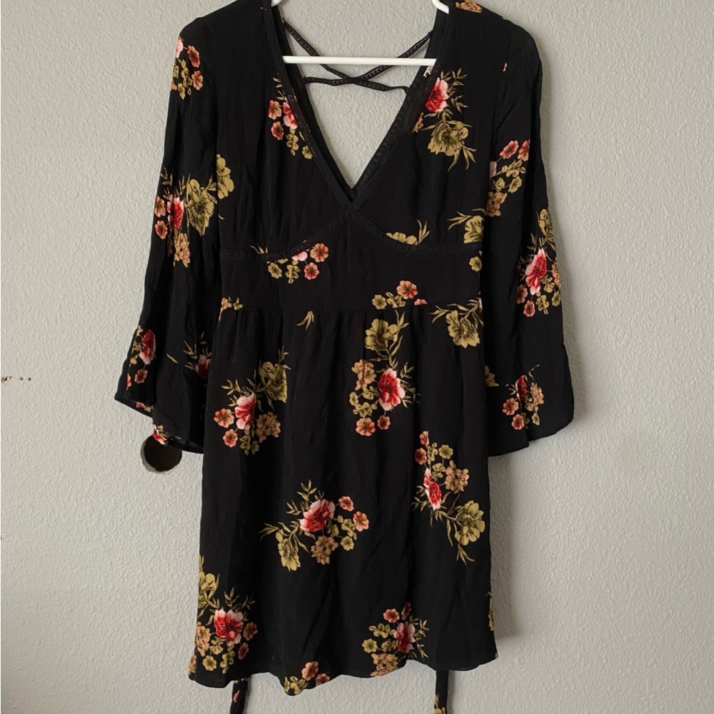 Bohemian Floral Top/ Mini Dress